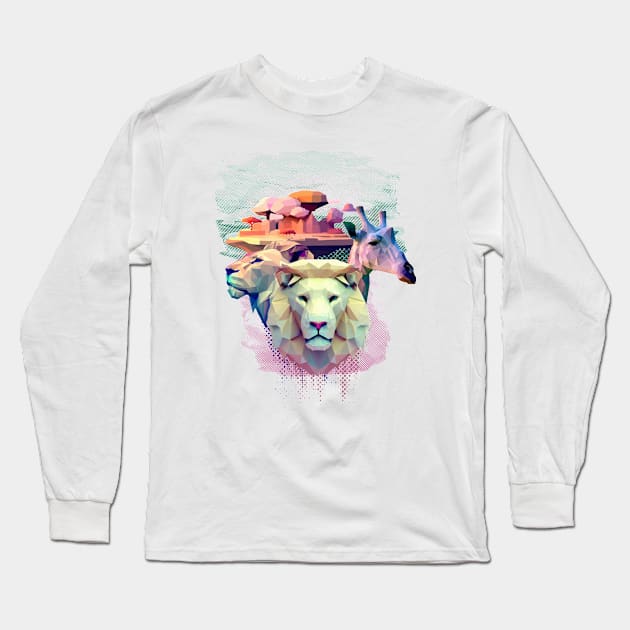 Heat! Long Sleeve T-Shirt by LivMat